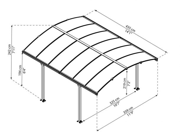 Outdoor living car port