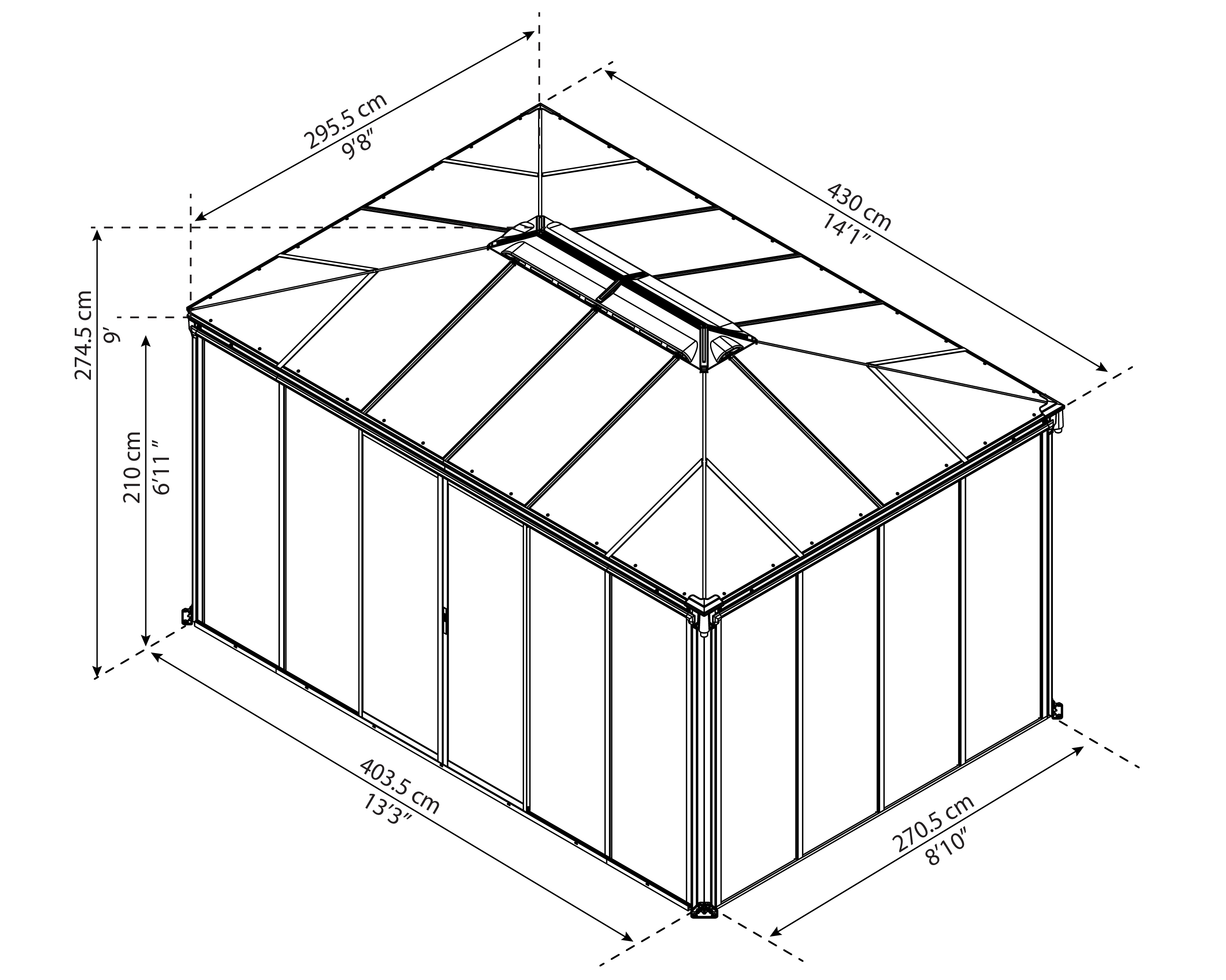 Ledro 4300 dimensions