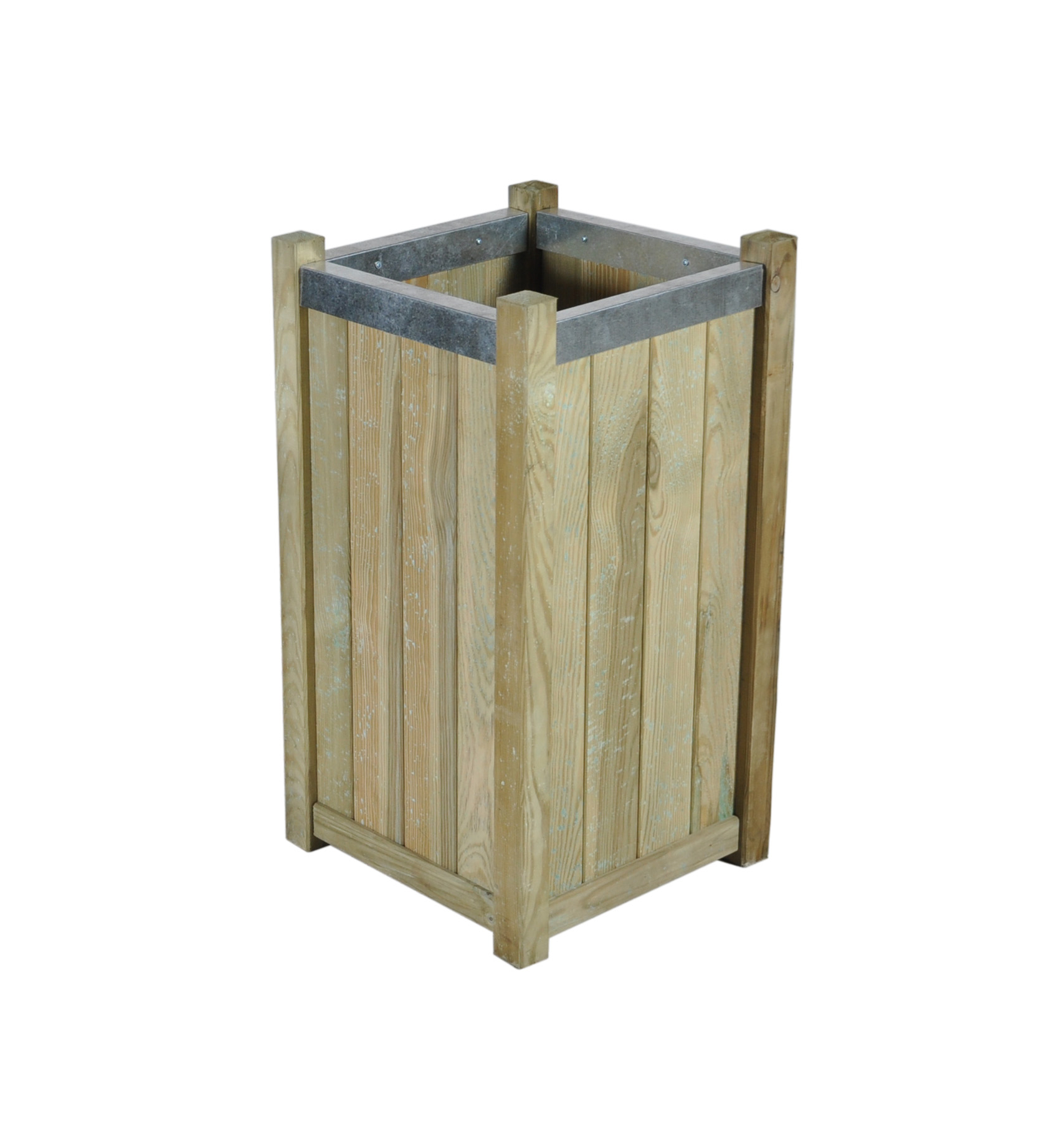 Slender planter outdoor living