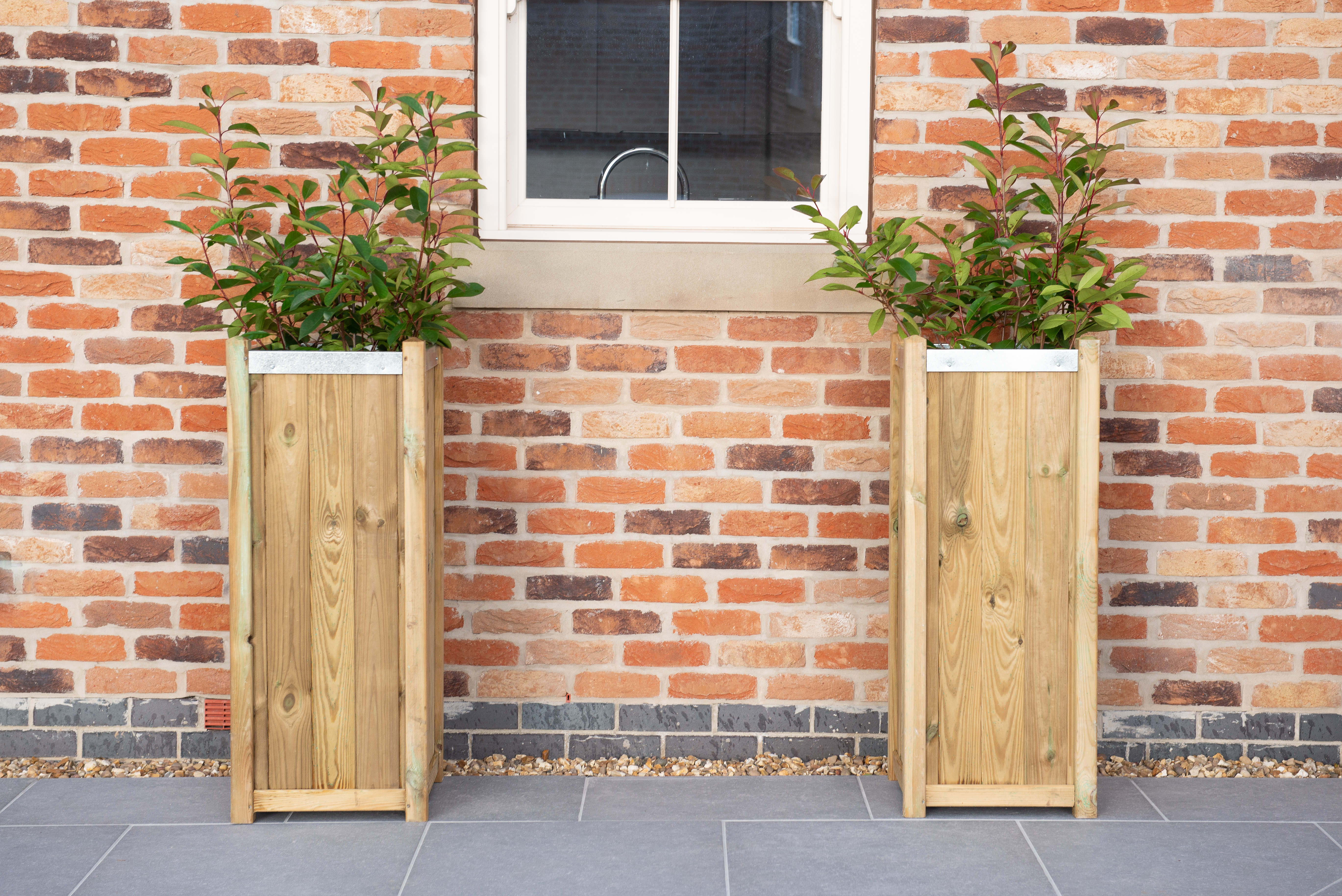 Slender tall planter