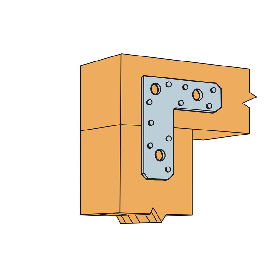 Simpson Strong Tie L shaped connector