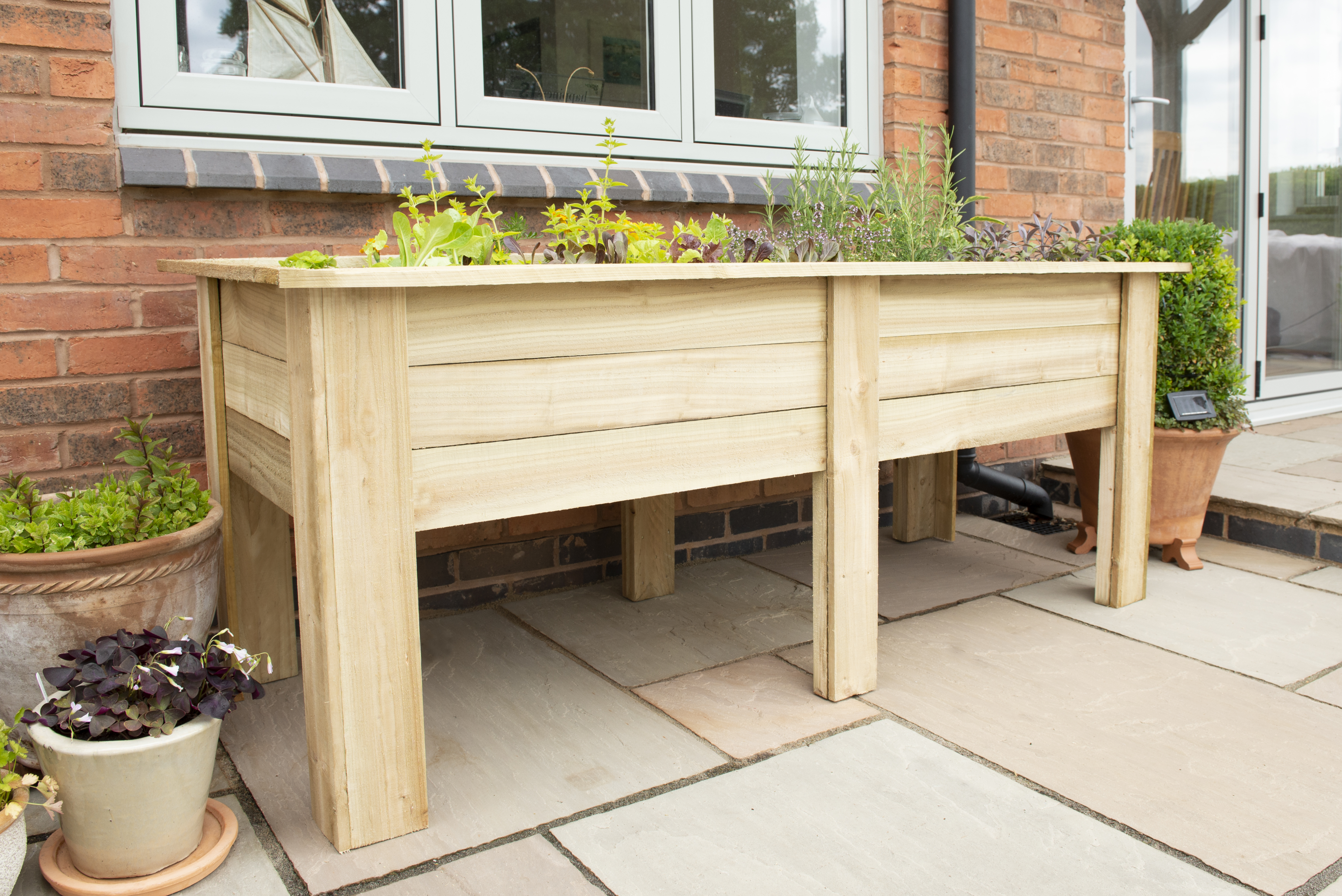 Blackwood outdoor Large kitchen Garden planter 1.8m