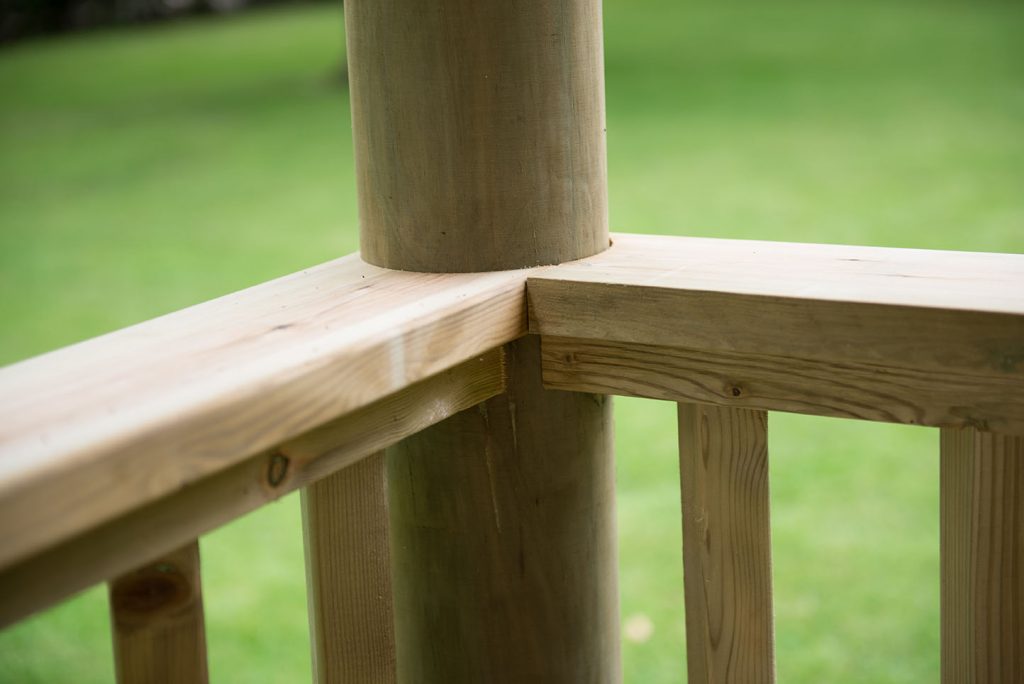 3.5 Wooden Gazebo with cedar roof by Forest Garden