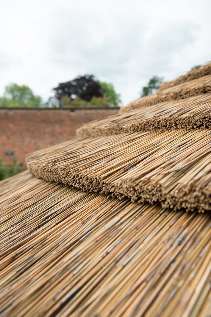 3.6m Hexagonal wooden gazebo Thatched