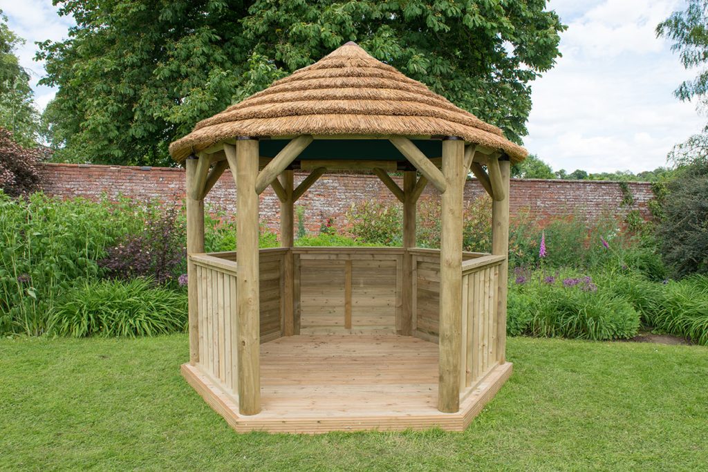 3m gazebos unfurnished