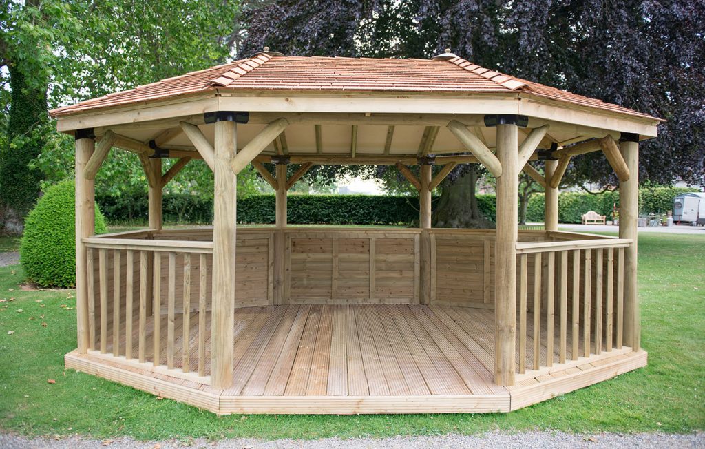 5.1 Premium Oval gazebo  