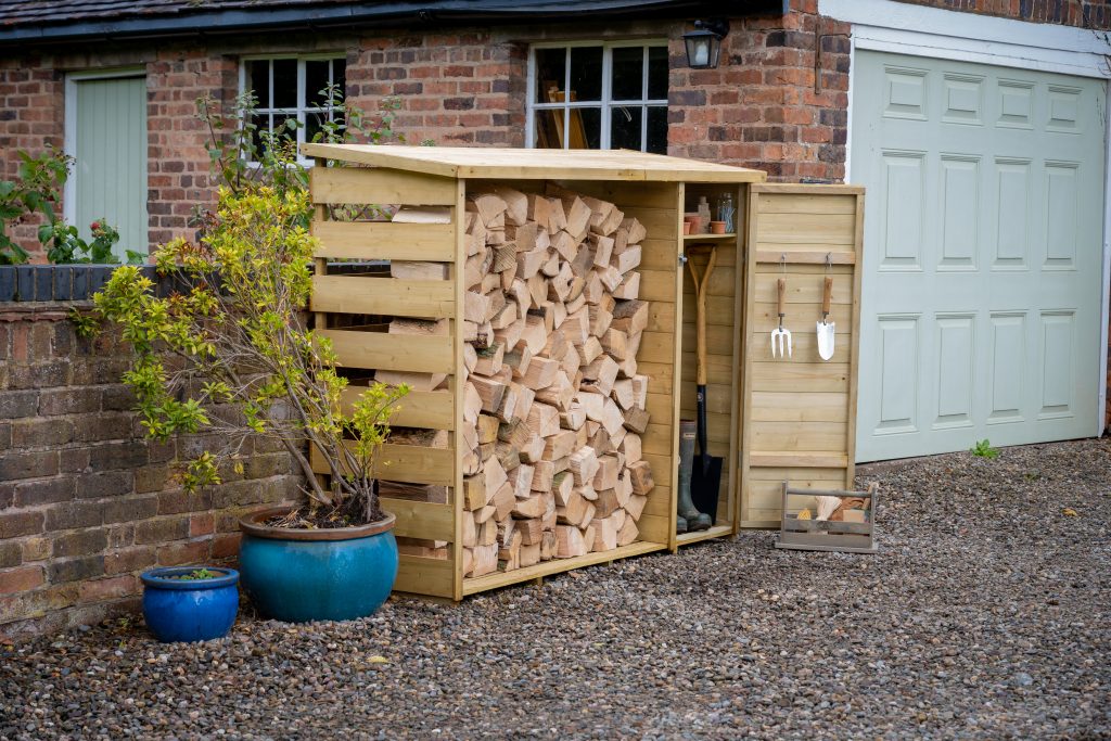 log storage for outside