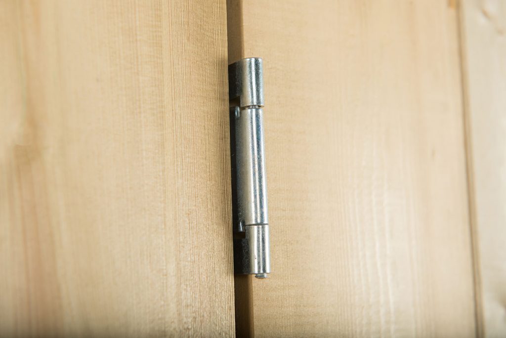 timber storage hinge