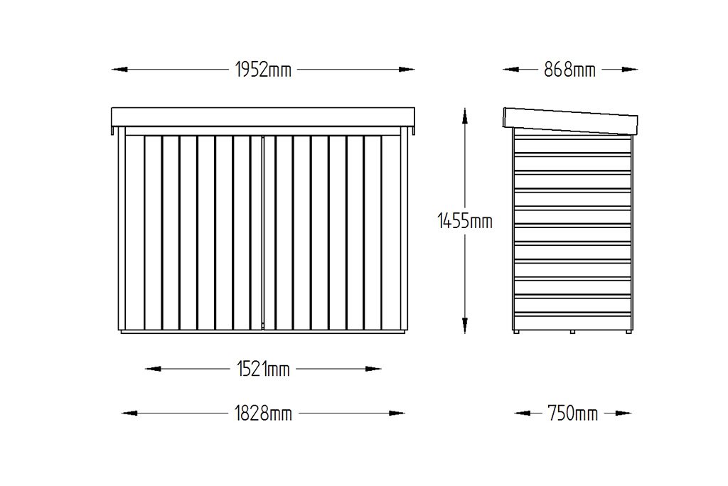 storage measurements