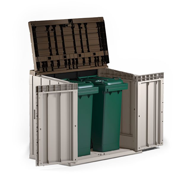 storage for wheelie bins